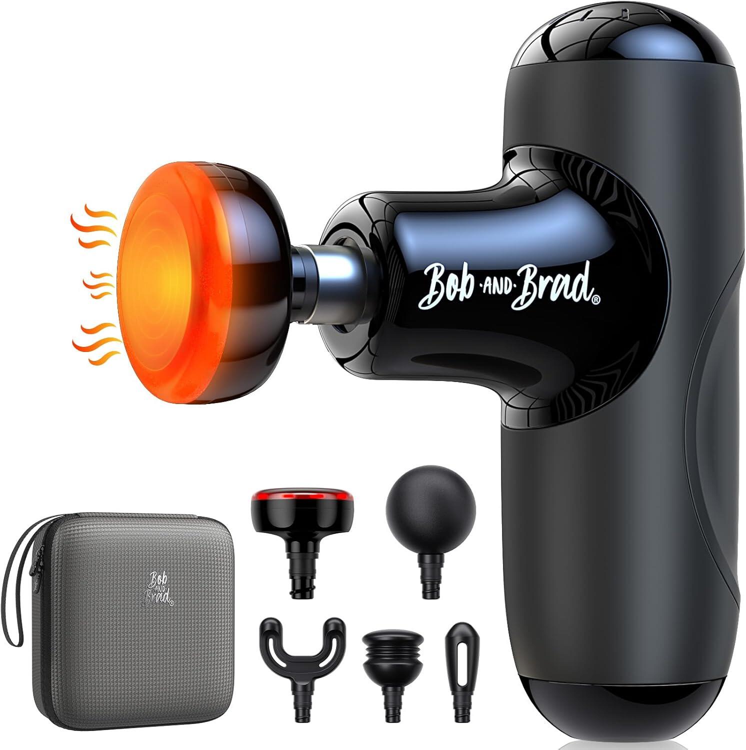 Bob and Brad Q2 Plus Massage Gun With Heat Mini Massager Gun
