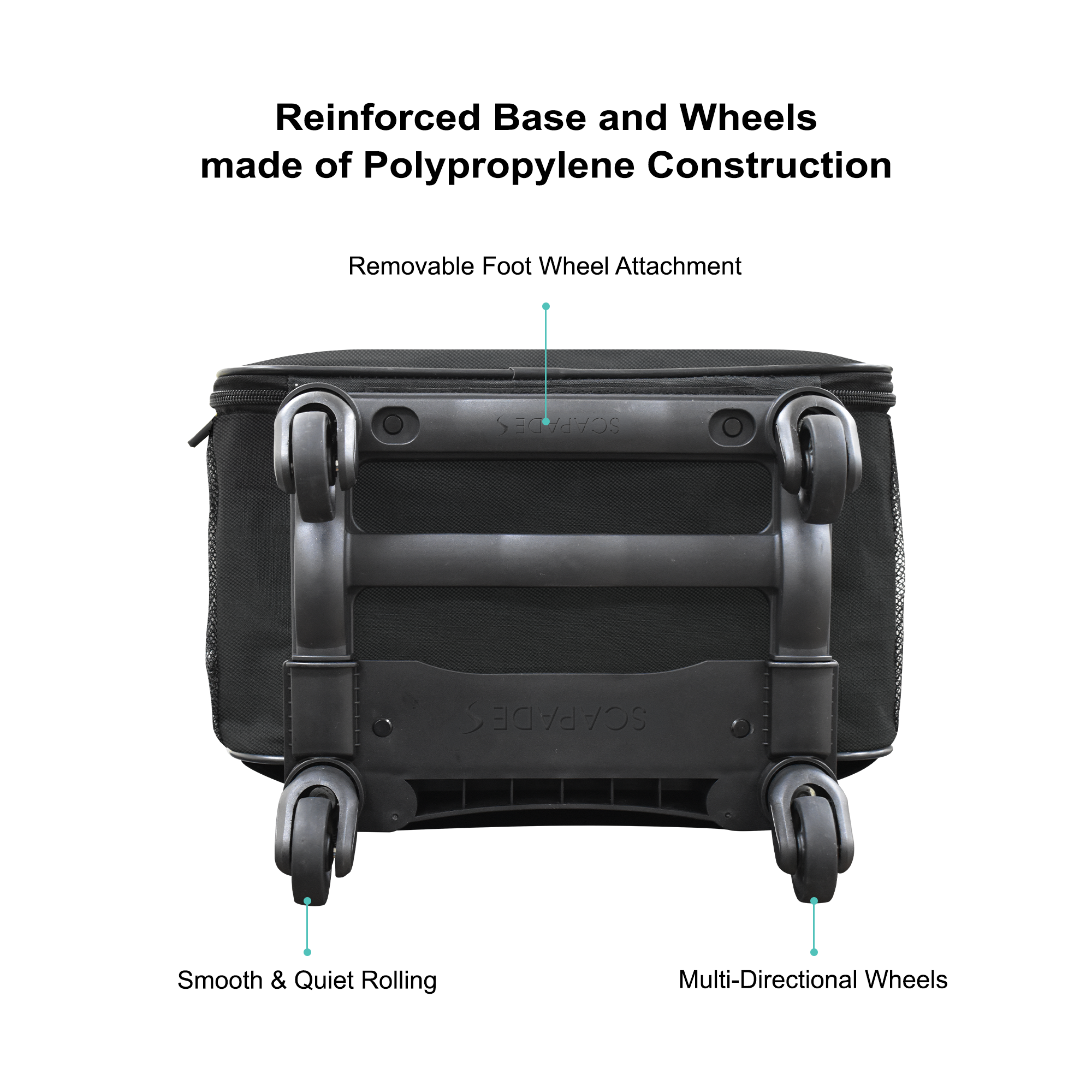 Scapade Airslim 4 Wheel Collapsible Cabin Luggage