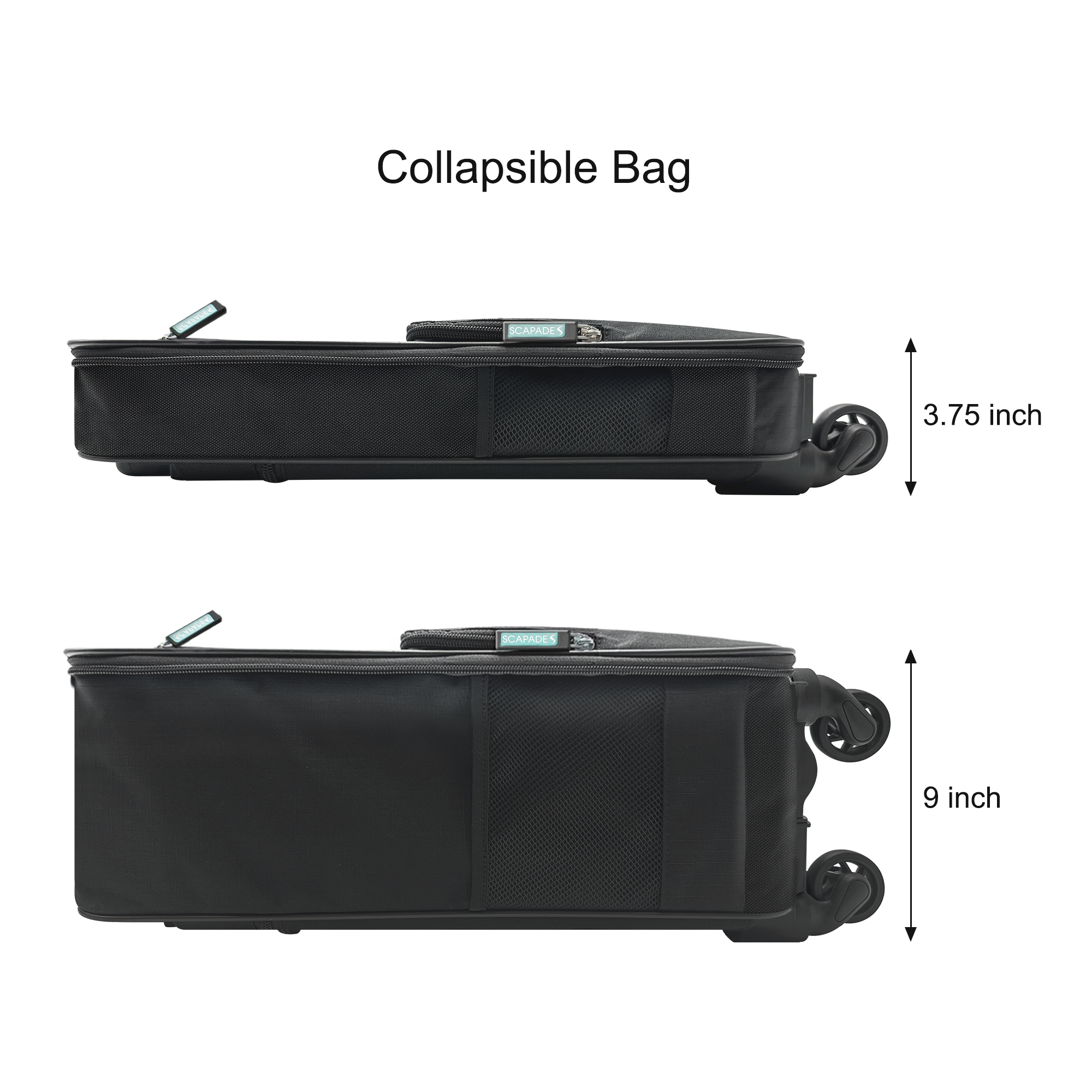 Scapade Airslim 4 Wheel Collapsible Cabin Luggage