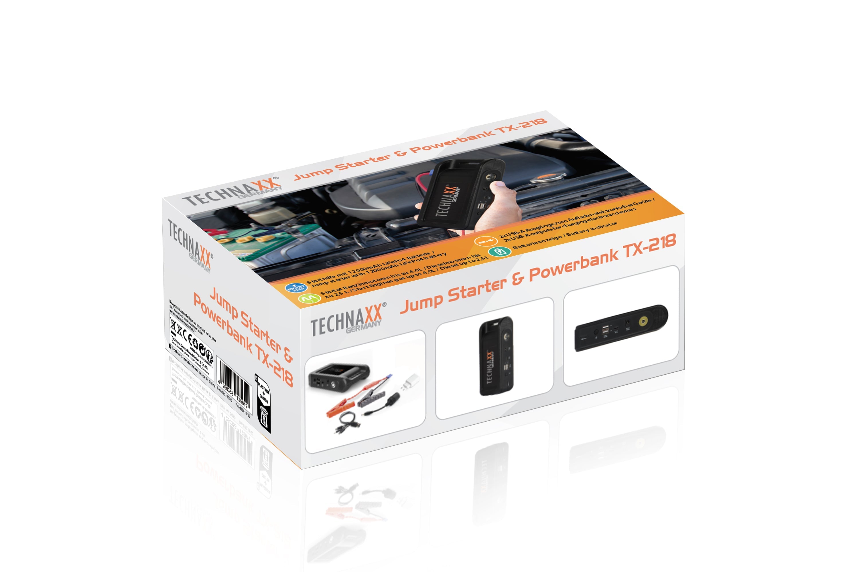 Technaxx Jump Starter & Powerbank TX-218 Main image