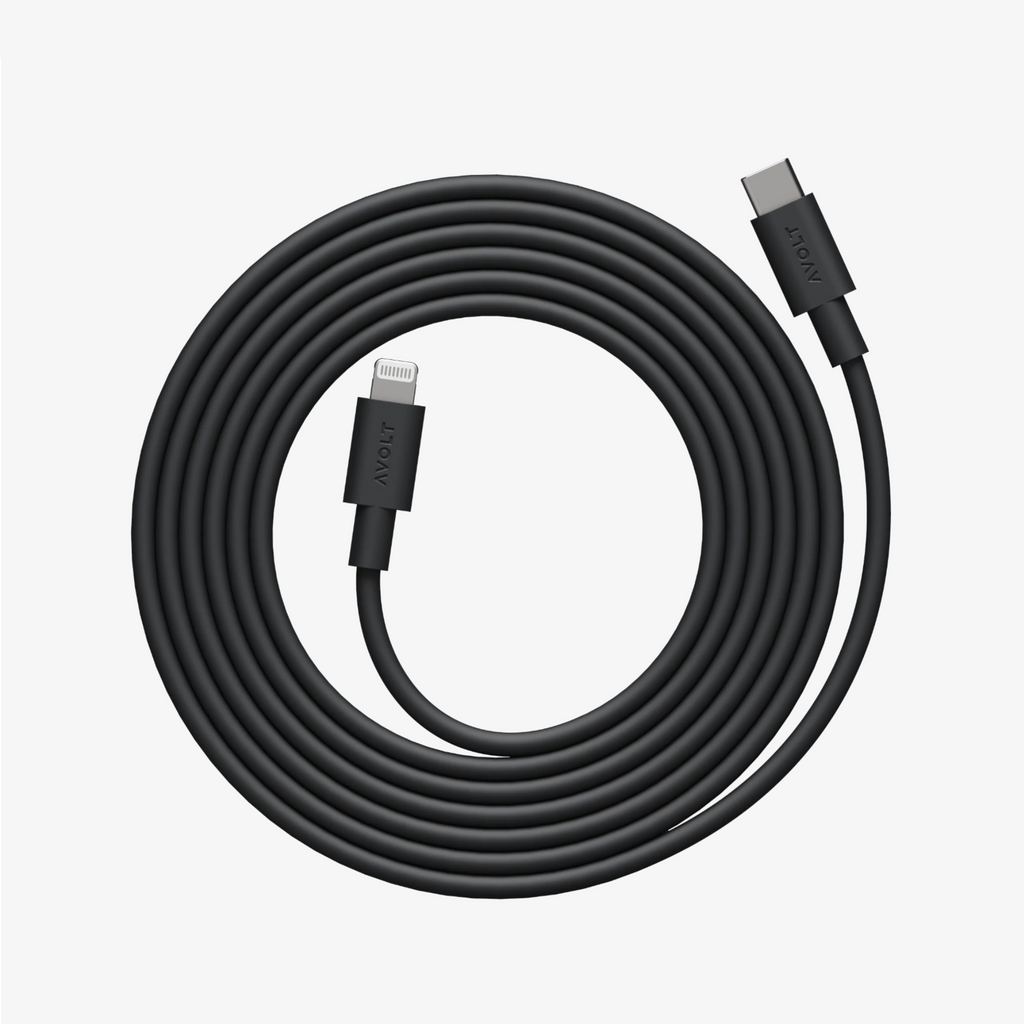 AVOLT Cable 1 USB-C to USB-C - Stockholm Black