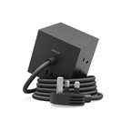 AVOLT Square 1 USB-C Extension Lead (UK) - Stockholm Black