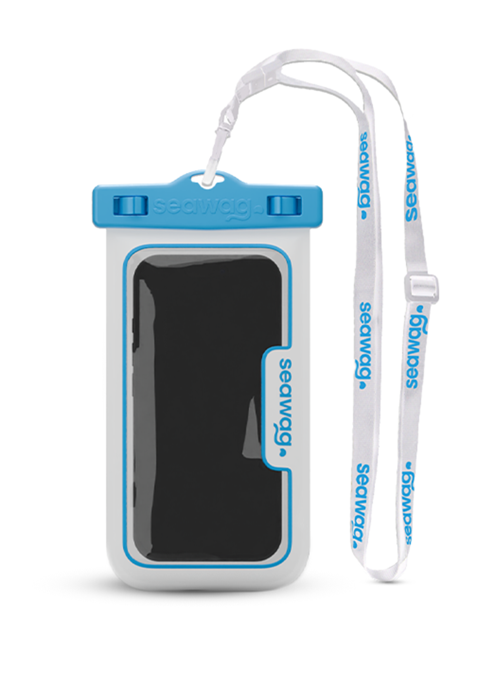 Seawag Waterproof Protective Phone Case - Blue & White