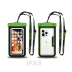 Seawag Waterproof Protective Phone Case - Green & Black