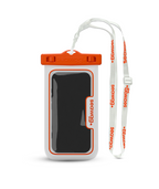 Seawag Waterproof Protective Phone Case - Orange & White
