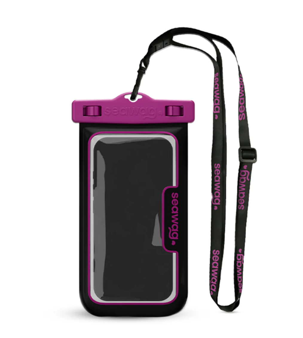 Seawag Waterproof Protective Phone Case - Purple & Black